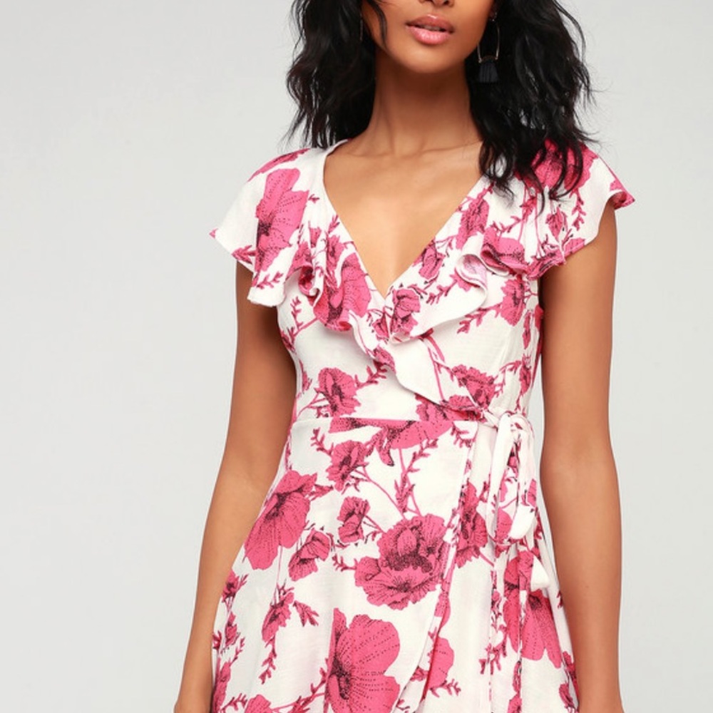 Free People French Quarter Dress (pink)